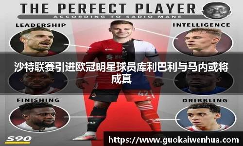 沙特联赛引进欧冠明星球员库利巴利与马内或将成真